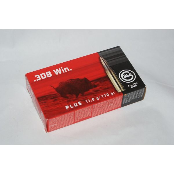 Патрон Geco кал.308Win TM SP Plus 11,0g - 20шт.