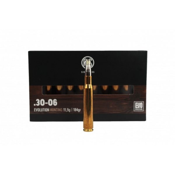 Патрон RWS кал.30-06Sprg EVO 11,9g -20шт.