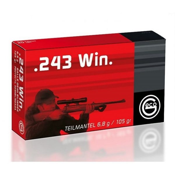 Патрон Geco кал.243Win SP 6,8g - 20шт