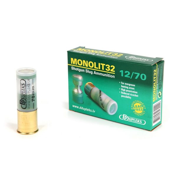 Патрон DDupleks кал.12 пуля Monolit 32 гр. - 5 шт.