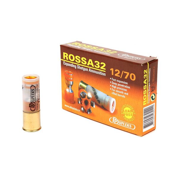 Патрон DDupleks кал.12 пуля Rossa 32 гр. - 5 шт.