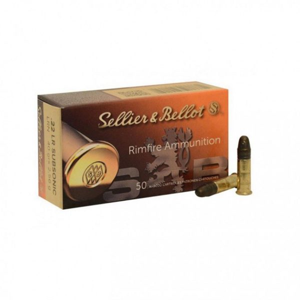 Патрон S.B.кал.22 LR SUBSONIC 2,6гр. - 50 шт.