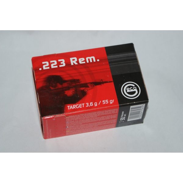Патрон Geco кал.223Rem FMJ Target 3,6g - 50шт.
