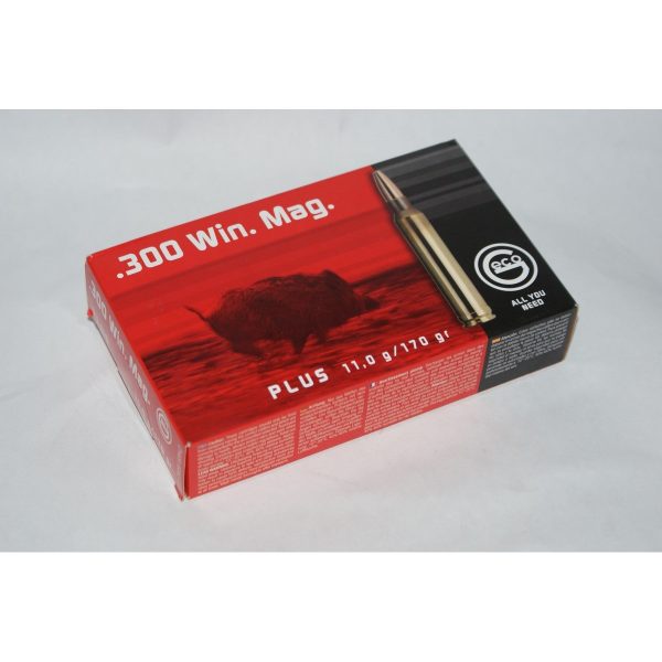 Патрон Geco кал.300WinMag ТМ SP Plus 11,0g - 20шт.