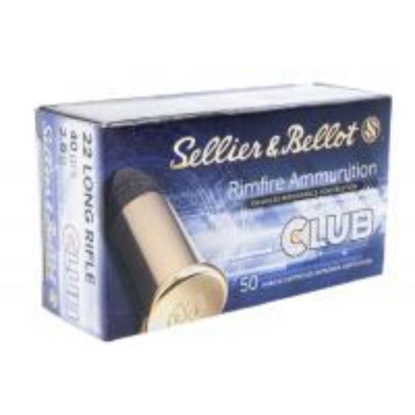 Патрон S.B.кал.22 LR Club 2,6гр. - 50 шт.