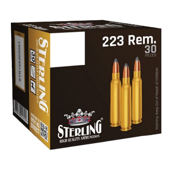 Sterling кал.223Rem SP 3,56гр. - 30 шт.