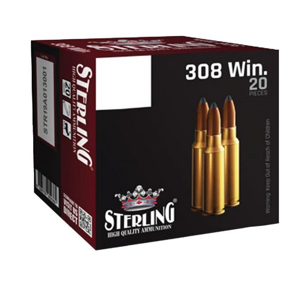 Sterling кал.308Win SPBT 10,88гр. - 20 шт.