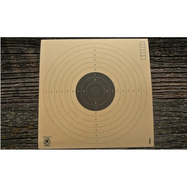 Мишень для пневматики ISSF 170х170мм