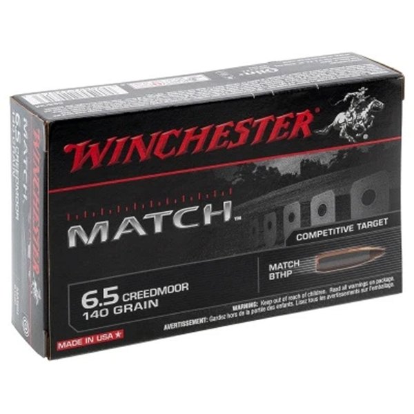 Патрон Winchester кал.6,5 Creedmoor BTHP 9,1g-20шт