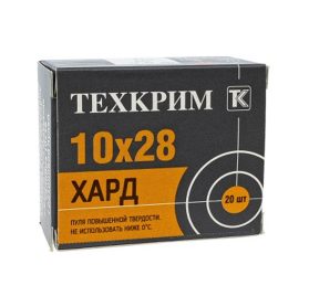 Патрон травмат. кал.10х28 Техкрим max ХАРД - 20шт