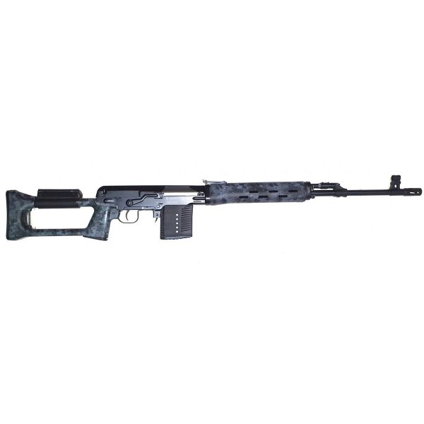 Тигр-308-02 кал.7,62x51 пл. Криптек черный L-565