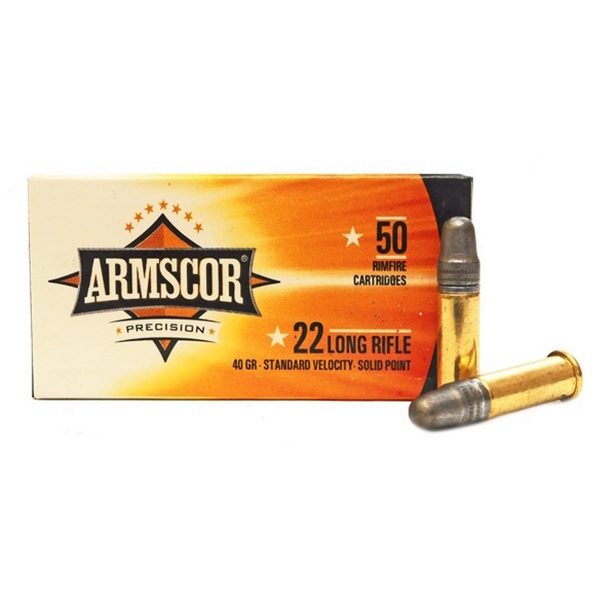Патрон Armscor кал.22LR SV SP 2,6гр. - 50 шт.
