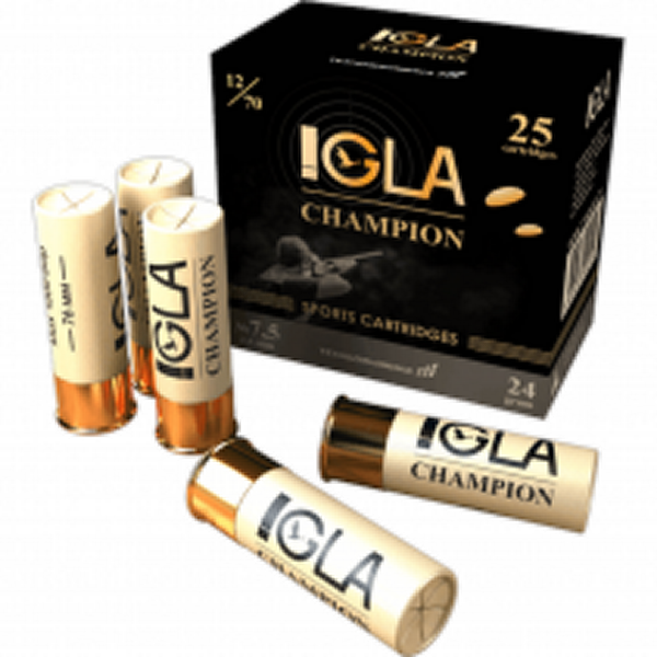 Патрон Техн кал.12 №7,5 IGLA-CHAMPION 28 гр.-25шт.