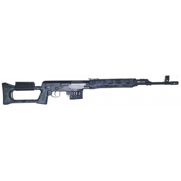 Тигр-01 кал.7,62x54R пл. Криптек черный L-530
