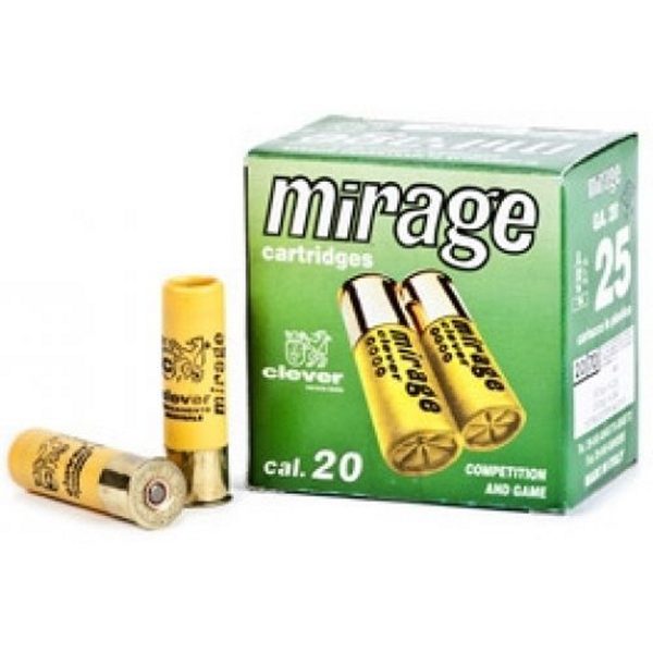 Патрон Clever Mirage Т3 кал.20 №00 28гр. - 25 шт.