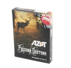 Патрон Азот Русский Охотник кал.12 картечь 6,2  -10 шт