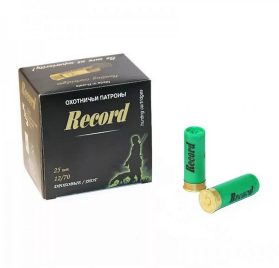Патрон Record кал.12  №3 б/к 32гр. - 25 шт.