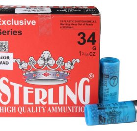Патрон Sterling кал.12 №1 Bior 34 гр. - 25шт.