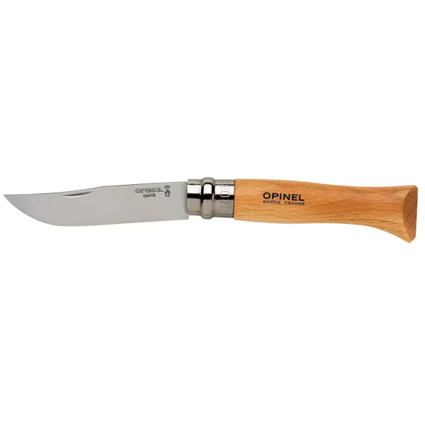 Нож Opinel №08 клинок 8,5см,нержаве. бук(123080)
