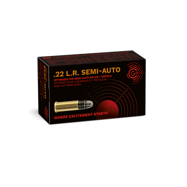 Патрон Geco кал.22 LR Semi-Auto 2,6g - 50шт.