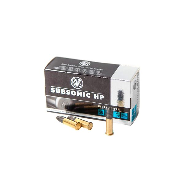 Патрон RWS кал.22 LR Subsonic HP 2,6гр. - 50шт.