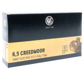 Патрон RWS кал.6,5 Creedmoor Target Elit Plus 8,4g -20шт
